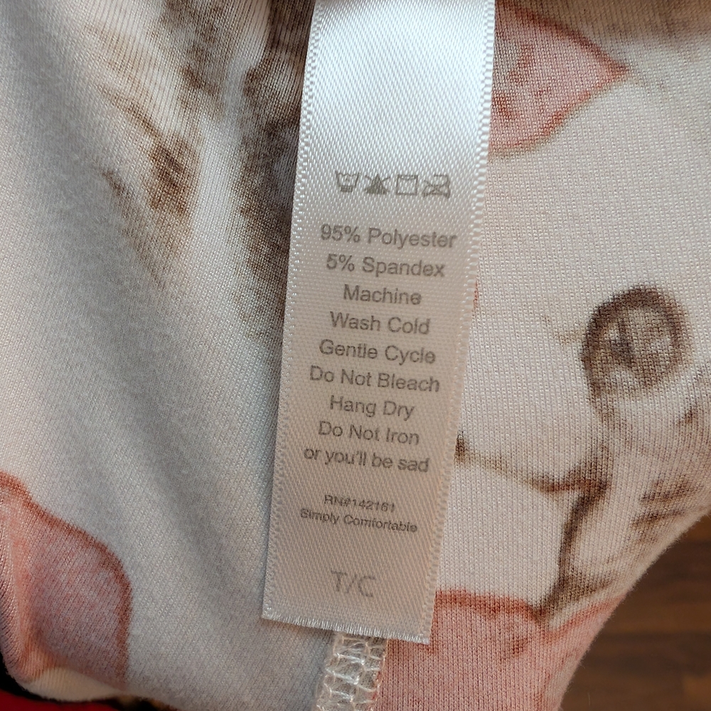 LuLaRoe TC Santa Cat Leggings - Picture 3 of 3